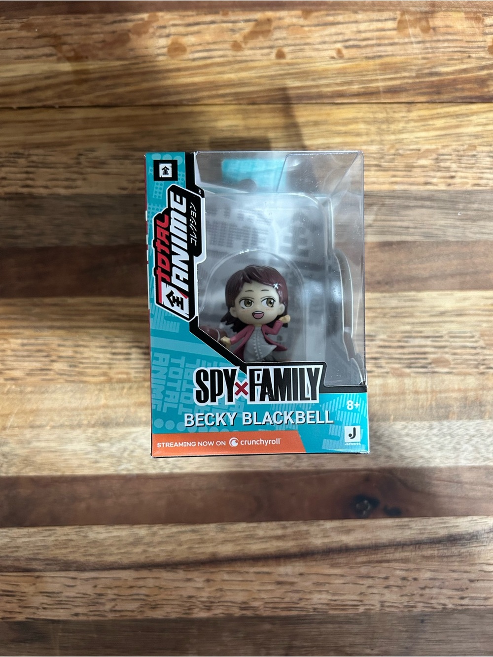 SPY Becky Blackbell Figure with Teal and Orange Box